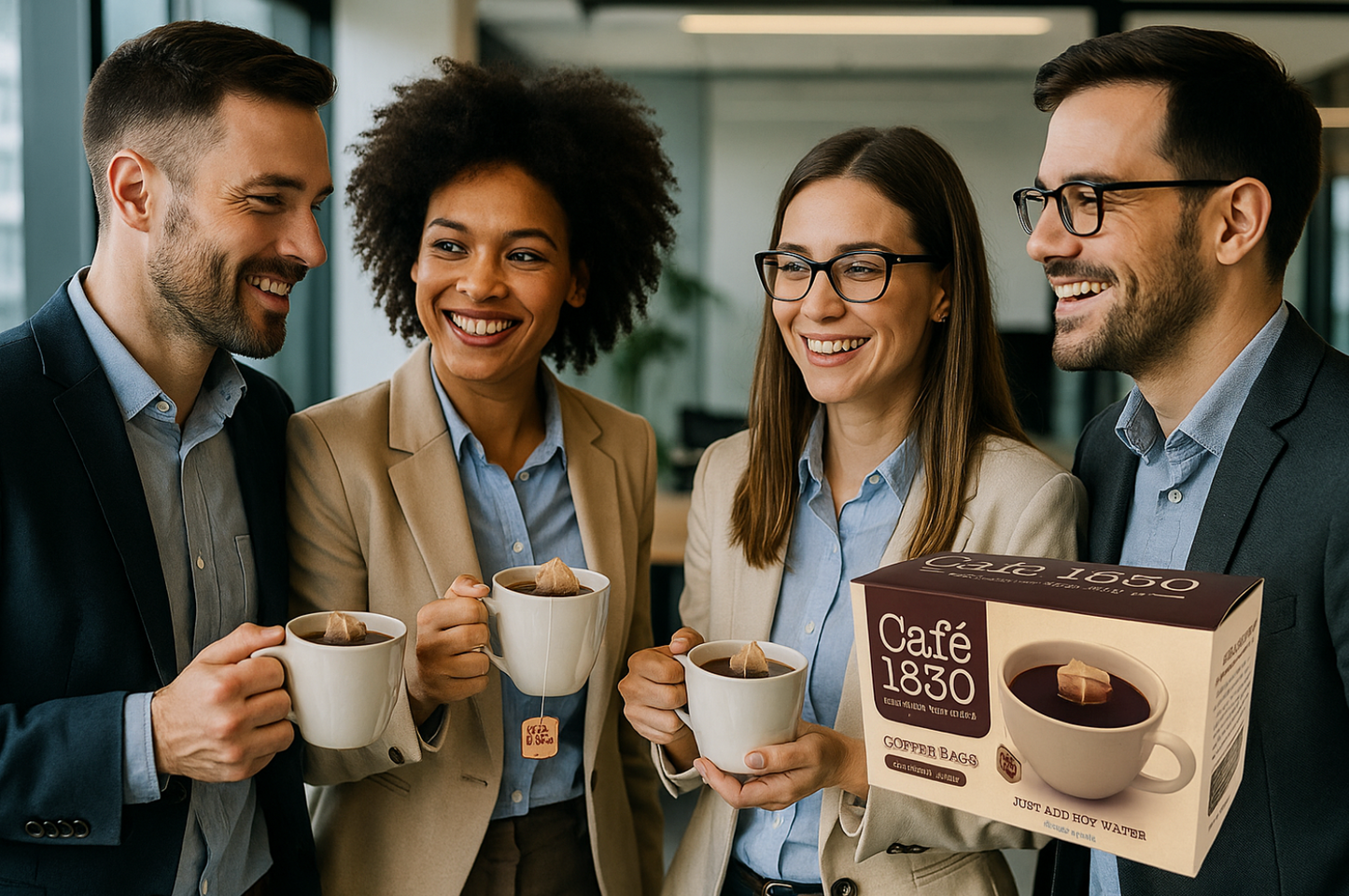 Café 1830 – Moonlight-Washed Coffee (3 x 20 Servings) + FREE FROTHER + FREE SHIPPING